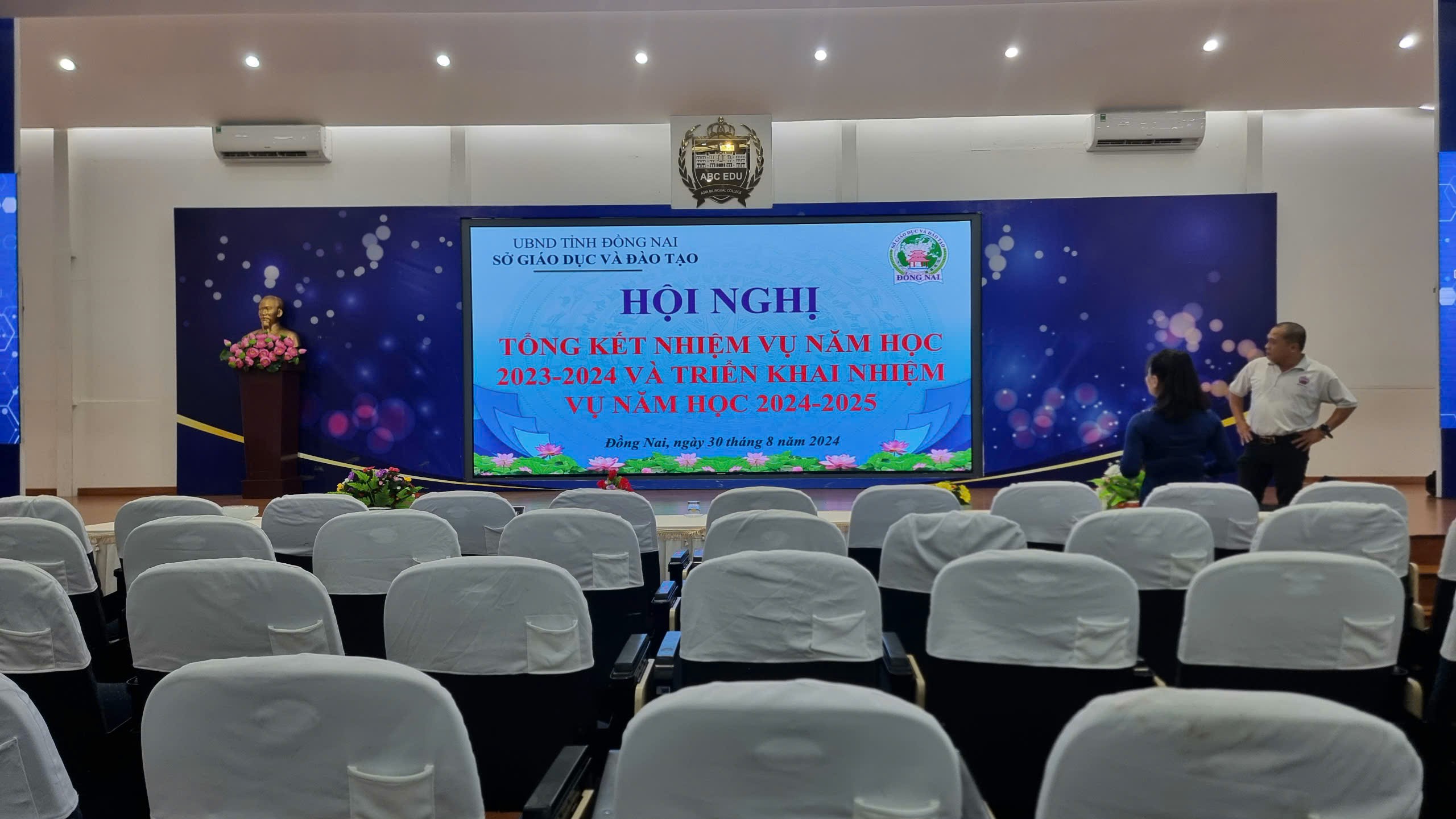 Dự án Màn hình LED hội trường P3 indoor 