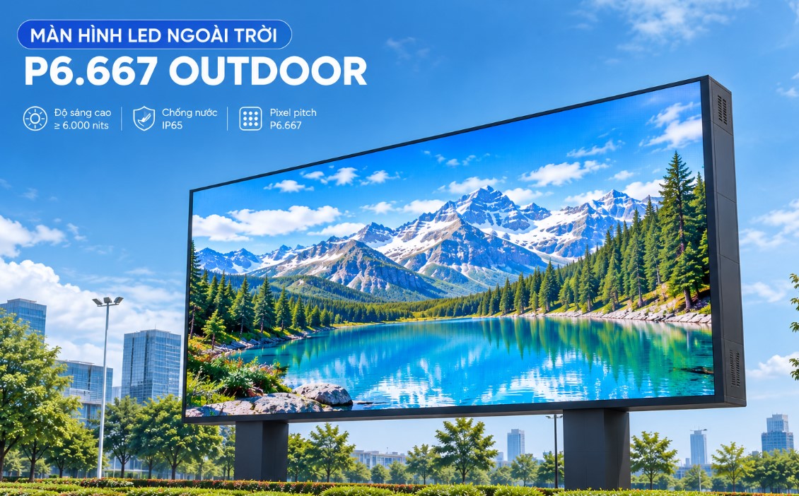 MÀN HÌNH LED VIETKING P6.667 OUTDOOR