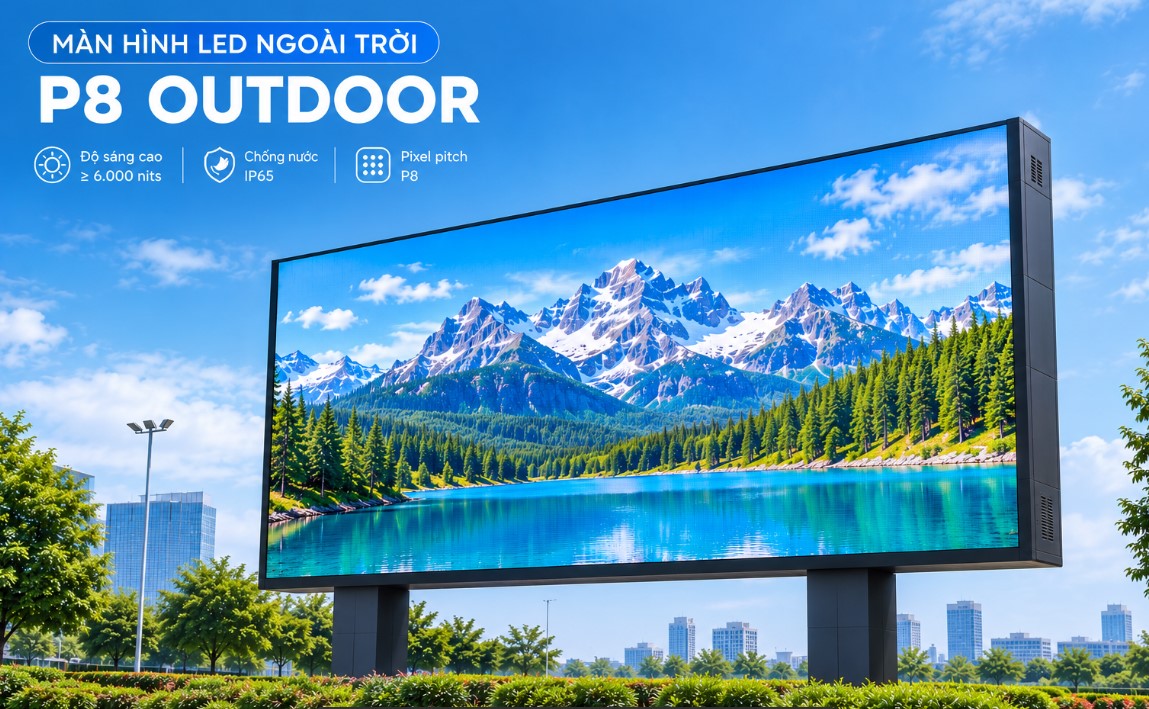 MÀN HÌNH LED VIETKING P8 OUTDOOR
